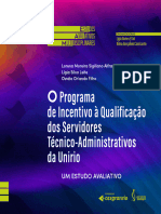 O Programa de Incentivo À Qualificação Dos Servidores Técnico-Administrativos Da Unirio: Um Estudo Avaliativo