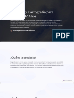 Geodesia y Cartografia para Ninos de 12 Anos