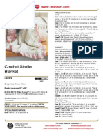35239008 Free Pattern Crochet Stroller Blanket LW1578