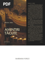 Voicu Mariana, Amintiri Tăcute, Teatrul Naţional Mihai Eminescu" Timişoara 1945-2005