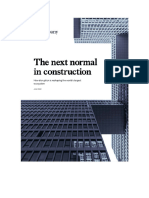 Next Normal in Construction Los Nueve Cambios Industriales Resultantes