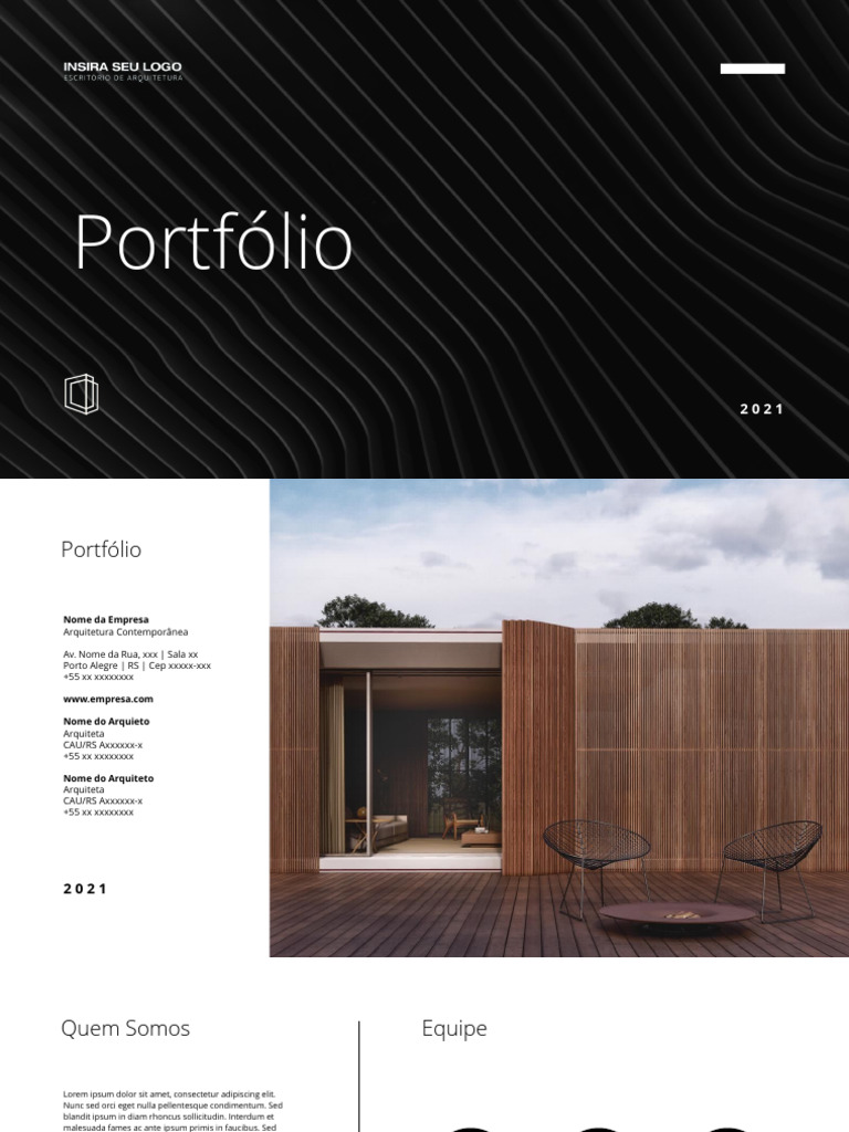 Modelo de Portfólio Empresarial - Growarq | PDF