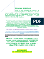 Modelo Estatuto - CORPORACION - Con Ambito de Accion ADULTOS MAYORES