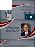G W Bush