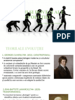 Teorii Și Dovezi Ale Evoluției