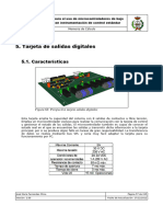 2.5 Tarjeta de Salidas Digitales