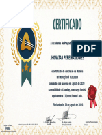 Certificado - 269F6B0A Teologia