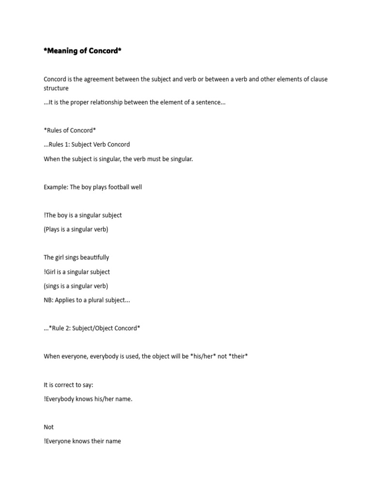 concord-class-note-pdf-plural-grammatical-number