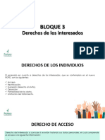 Bloque 3. Derechos de Los Interesados