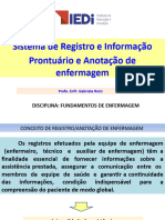 Anotações de Enfermagem - Unidade 2