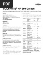 MOLYKOTE - HP-300 - Grease - 80-3103E-01