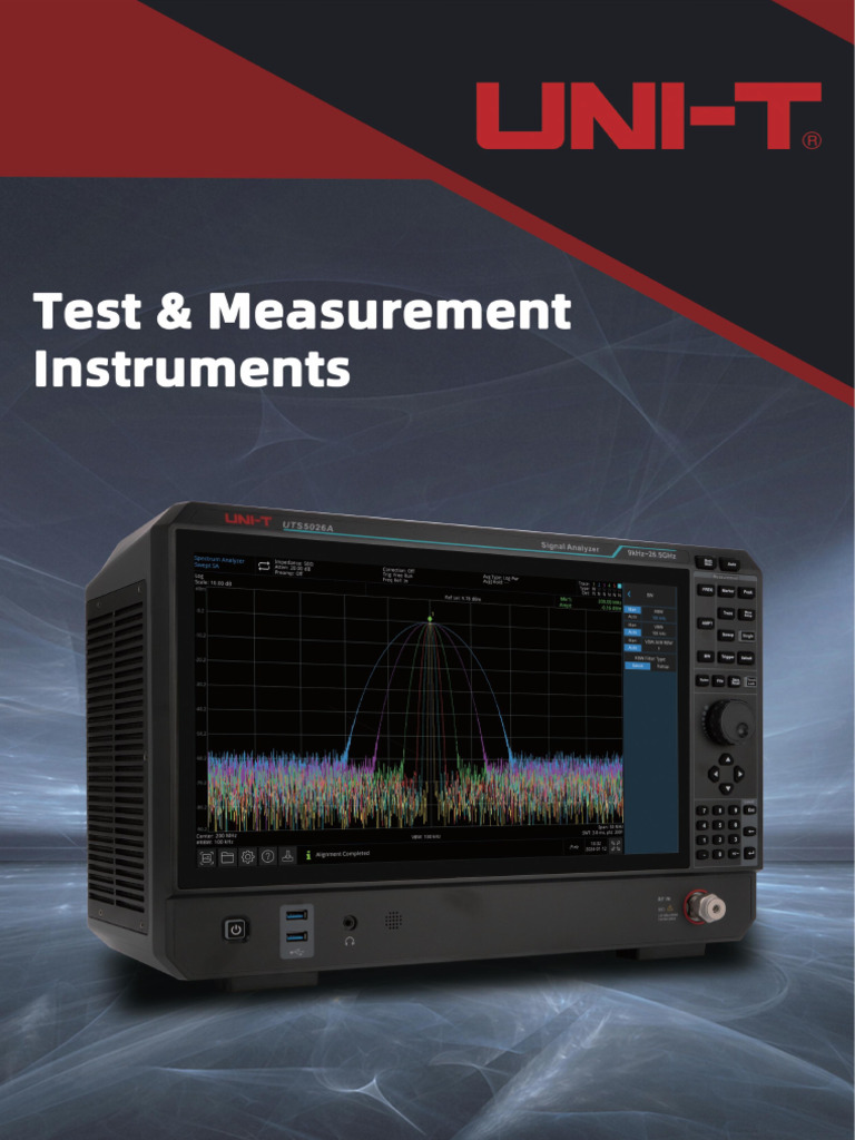 UNI-T Test & Measurement Solutions | PDF | Computer Engineering ...