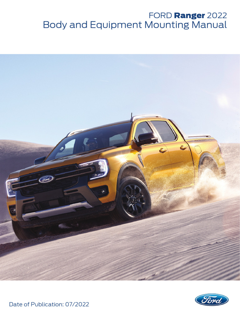 Ford Ranger Next Gen Service Manual | PDF | Radio | Airbag