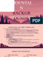Backgr Ounds: Here Is Where Your Presentation Begins