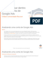 E Book Analisando Uma Conta de Google Ads