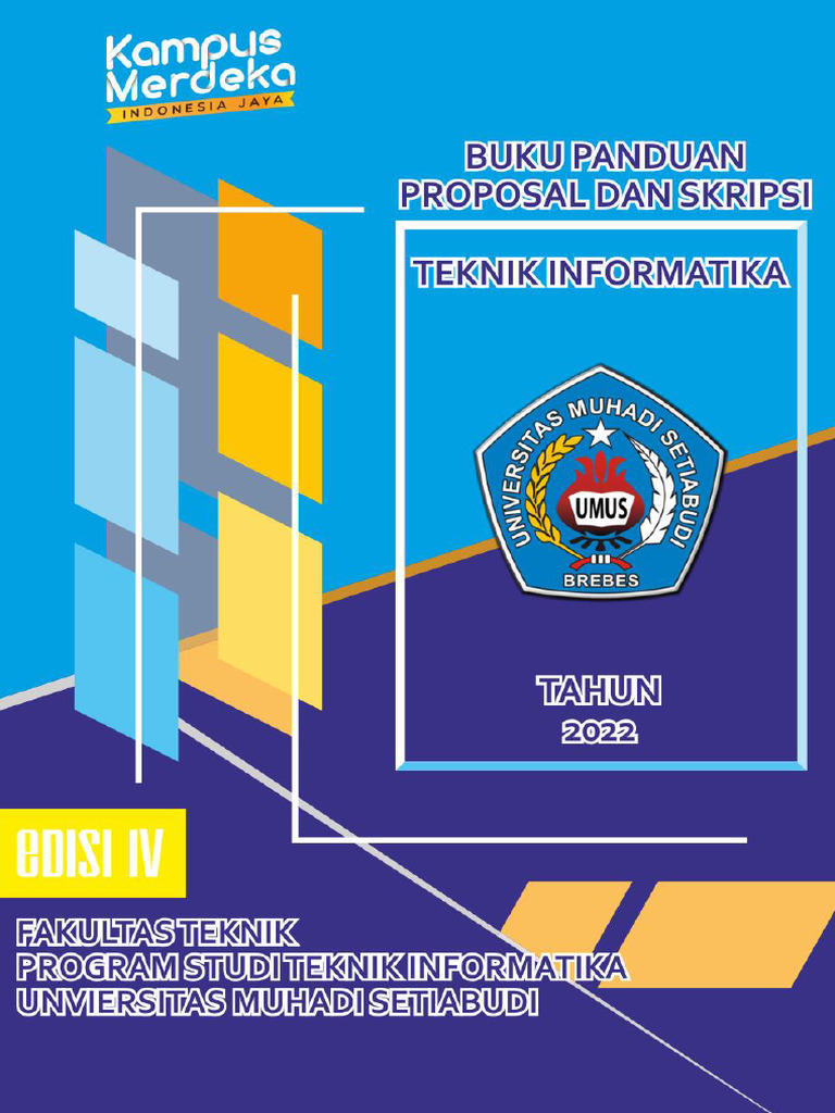 Buku Pedoman Skripsi Ti | PDF | Seni | Komputer