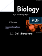 Biology 1 - Cell Biology