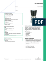 Catalog Series 44 2300 Single Stage Backpressure Regulator Tescom en 5322280