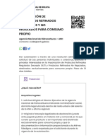 Importación de Productos Refinados Regulados y No Regulados para Consumo Propio Agencia Nacional de Hidrocarburos