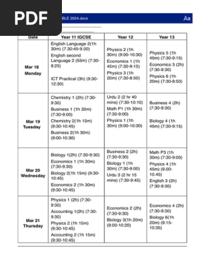 MOCK EXAM TIMETABLE 2024.docx