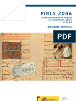 Informe - Pirls - 2006 Comprensión