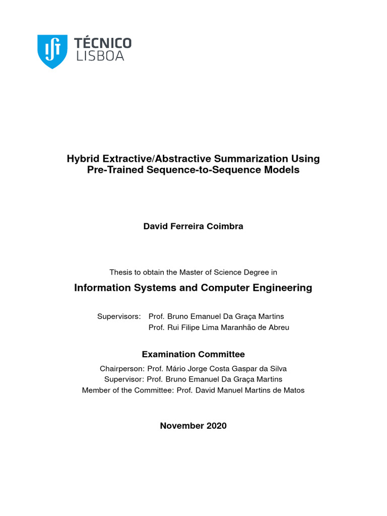 Hybrid Summarization with T5 Model | PDF | Artificial Neural Network ...