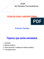 Toxicologia Laboratorial