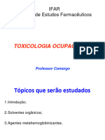 Toxicologia Ocupacional