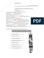 Ficha de Avaliação - Ingl 7º Ano Possessive Pronouns