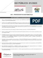 75 45 Professor de Matematica Zona Rural 9lfwkw5edhg5nm439