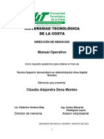 Manual Operativo CKAU 1