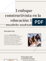  El Enfoque Constructivista en La Educacion Un Modelo Pedagogico Transformador 