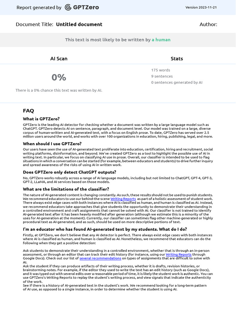 Gptzero Ai Scan