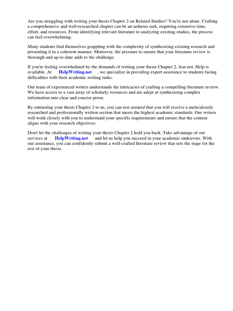 Thesis Chapter 2 Related Studies | PDF | Educational Technology | Thesis