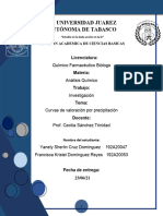 Analisis Quimico, Equipo 2, Curvas de Precipitacion.