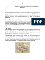 EL DERECHO CASTELLANO DENTRO DEL SISTEMA JURÍDICO INDIANO-resumen