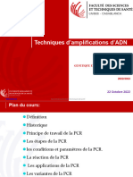 Cours 4. Techniques D'amplification Des Acides Nucleiques