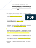 Preguntas para El Tercer Taller de Procesal Penal