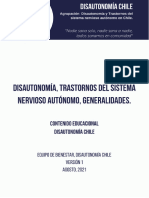 Disautonomía Generalidades. Agosto 2021