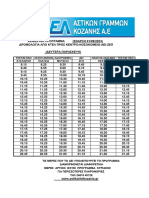 ΚΤΕΛ AΕΙ ΖΕΠ ΚΟΖΑΝΗ 2023