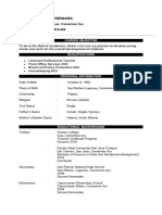 Sample Resume