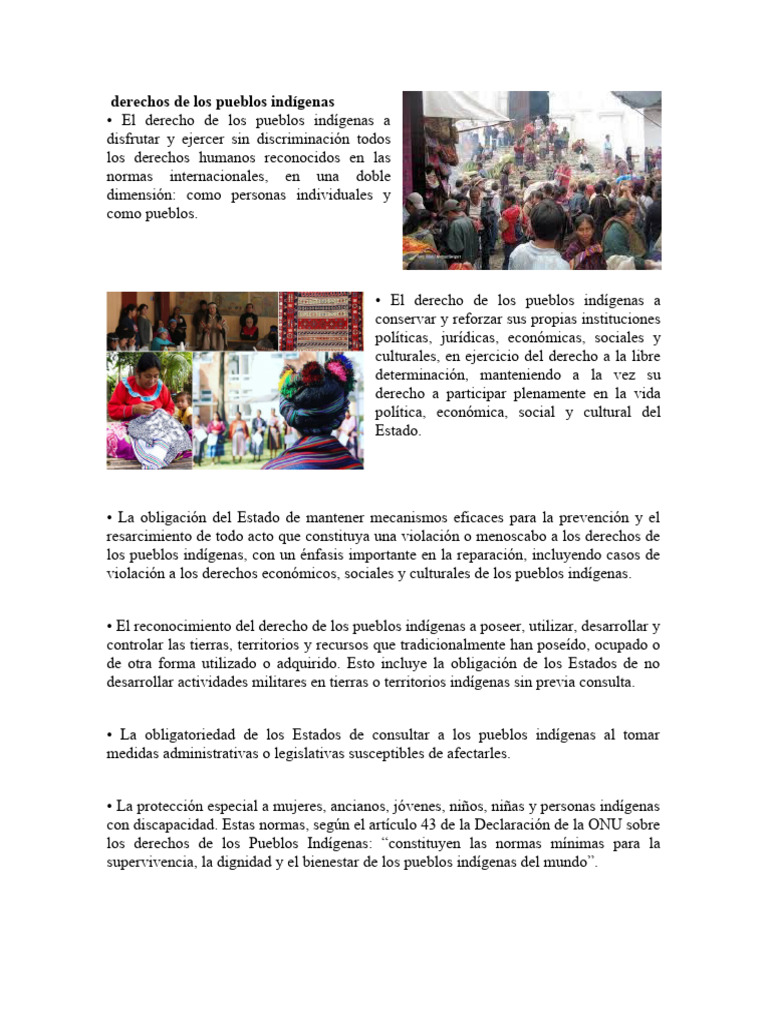 Derechos y leyes de los pueblos indígenas | PDF | Política