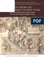 The Opera of Bartolomeo Scappi (1570) L Arte Et Prudenza D Un Maestro Cuoco (The Art and Craft of A Master Cook)