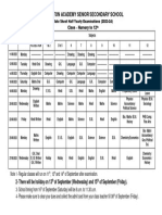 Date Sheet Hly