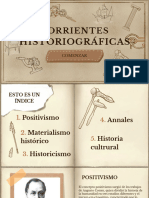 Historia Corrientes Historiográficas