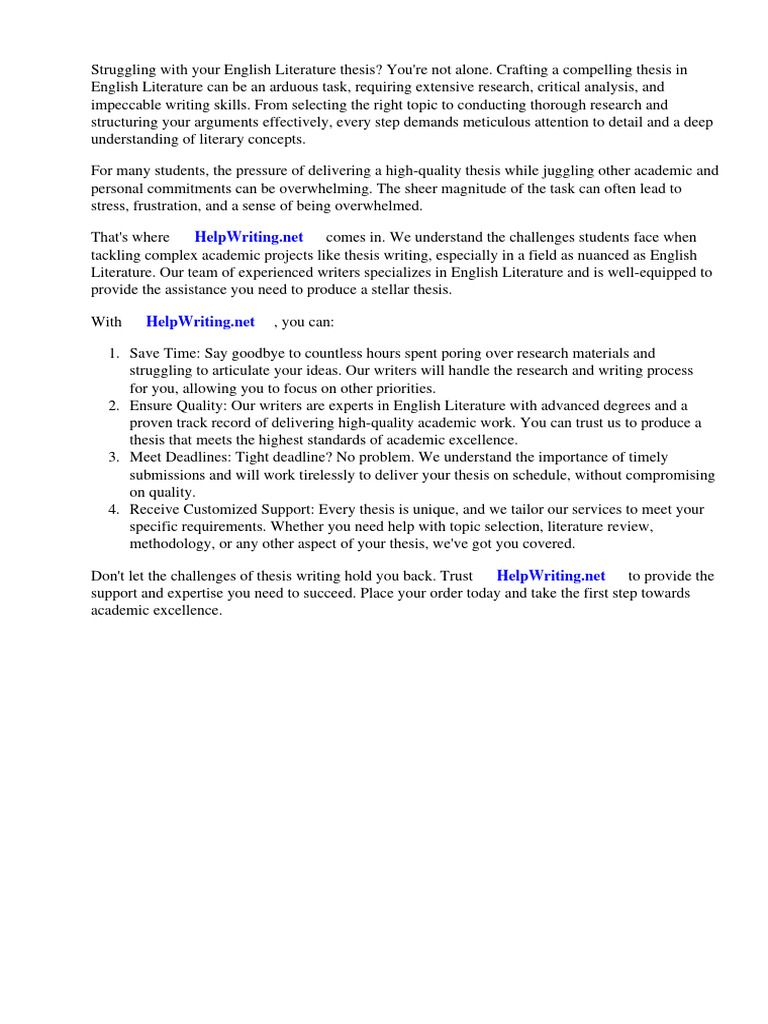 Thesis examples english literature pdf thesis essays