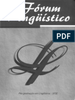 Cristófaro Silva & Gomes (2007) - REPRESENTAÇÕES MÚLTIPLAS E ORGANIZAÇÃO DO COMPONENTE LINGÜÍSTICO