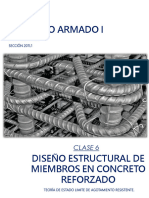 Clase 6. Dis Estr Miembros Flexión (Teoria de Rotura)