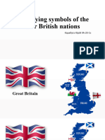 Identifying Symbols of The Four British Nations