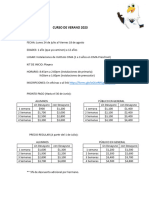 Curso de Verano 2023